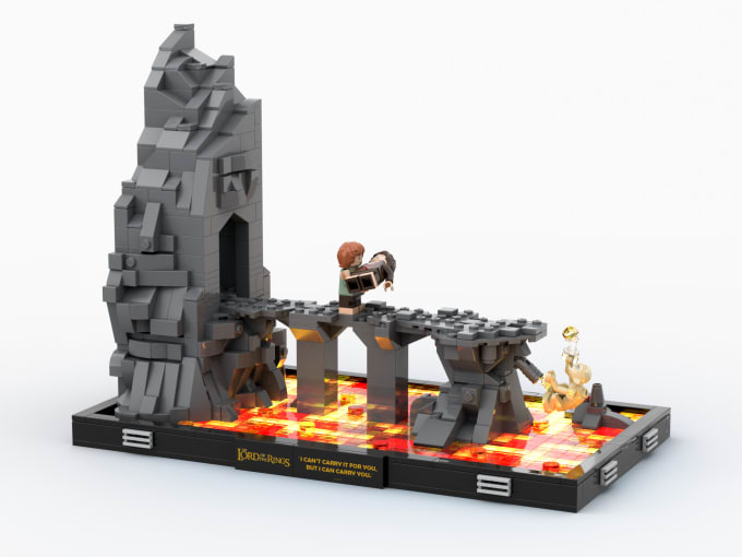 Gig Preview - Create a lego diorama scene for you