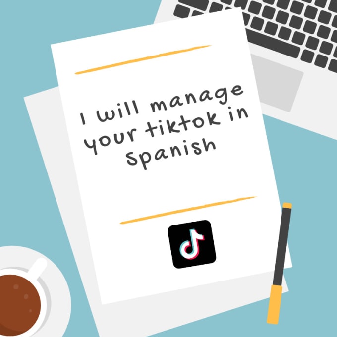 Gig Preview - Manager your tiktok account in spanish