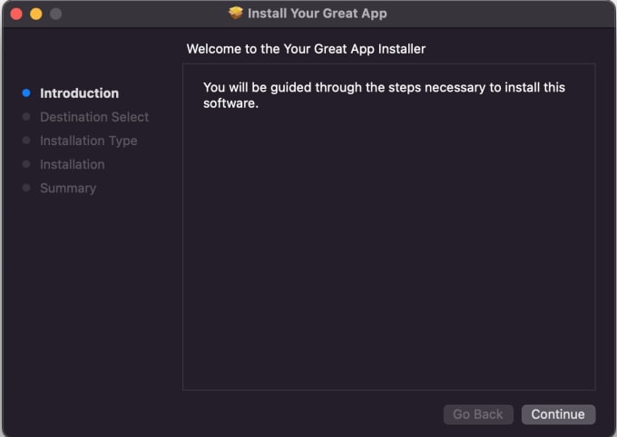 Gig Preview - Create pkg installer for your macos application