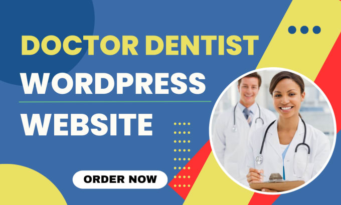 Gig Preview - Design doctor dentist pharmacy professional and responsive website