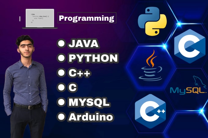 Gig Preview - Do any java python cpp or c programming projects