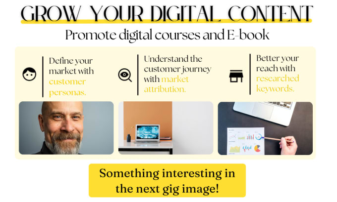 Gig Preview - Help you launch or market your digital course or ebook