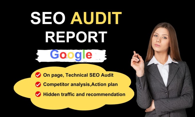 Gig Preview - Do SEO audits for wix, squarespace, and shopify websites