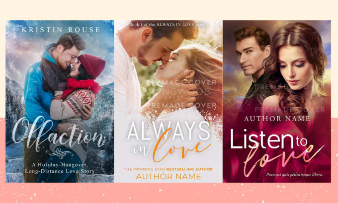 Gig Preview - Design the best romance book cover or paperback for KDP