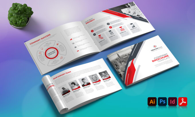 Gig Preview - Design creative professional brochure, company profile, annual report, proposal