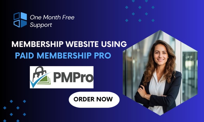 Gig Preview - Setup paid membership pro and create a membership website