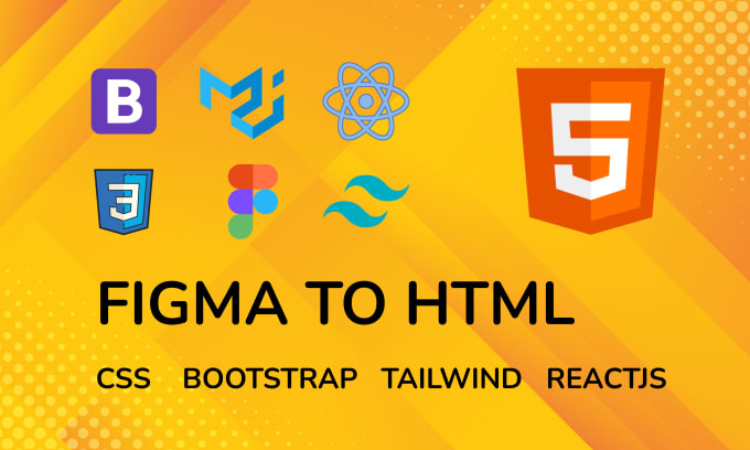 Gig Preview - Do responsive web design figma to react html css bootstrap