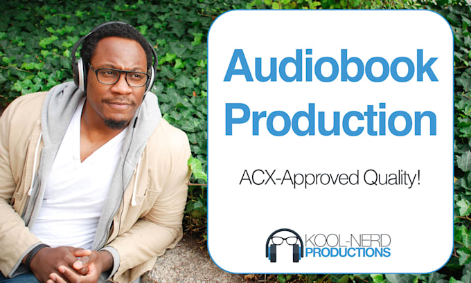 Gig Preview - Professionally narrate and master your audiobook for acx