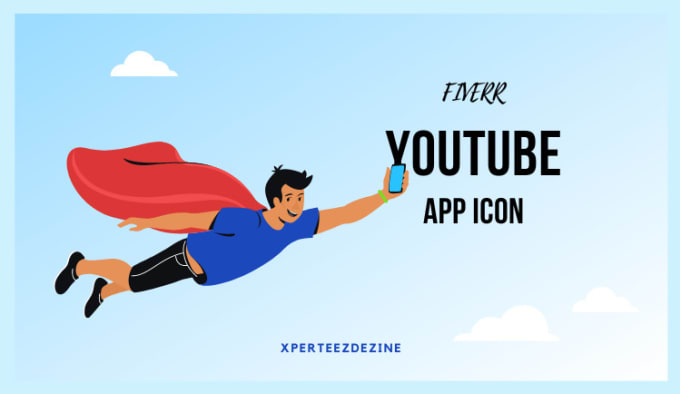 Gig Preview - Design youtube app icon, 3d app icon, flutter application icon flat file icon