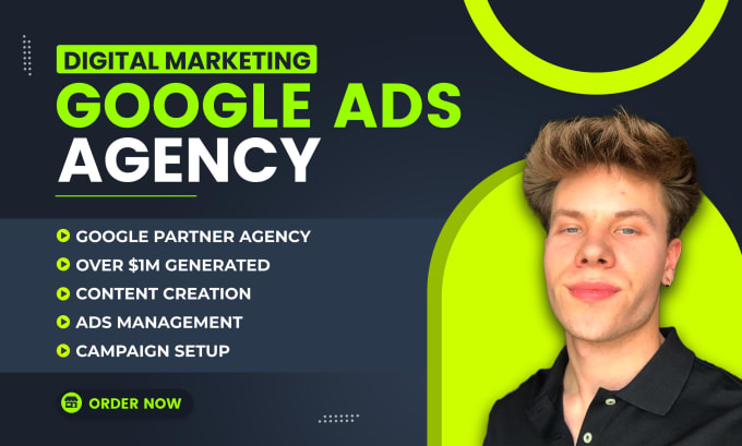 Gig Preview - Be your google ads marketing agency