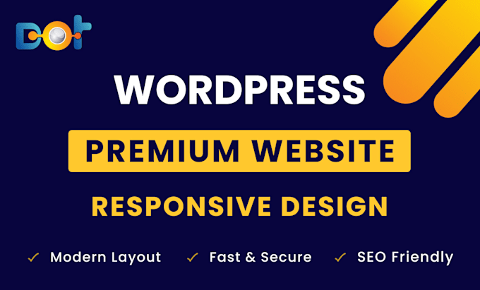 Gig Preview - Our agency will create end to end premium wordpress website