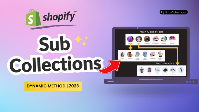 Gig Preview - Install dynamic shopify sub collections section