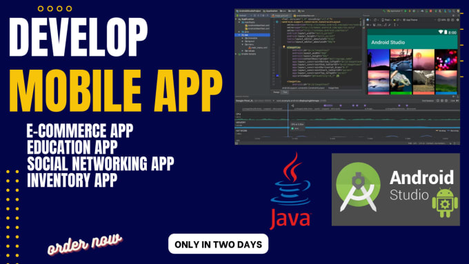 Gig Preview - Create and android app with java in android studio