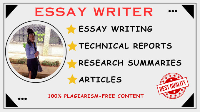 Gig Preview - Do essay writing, research summary or technical report