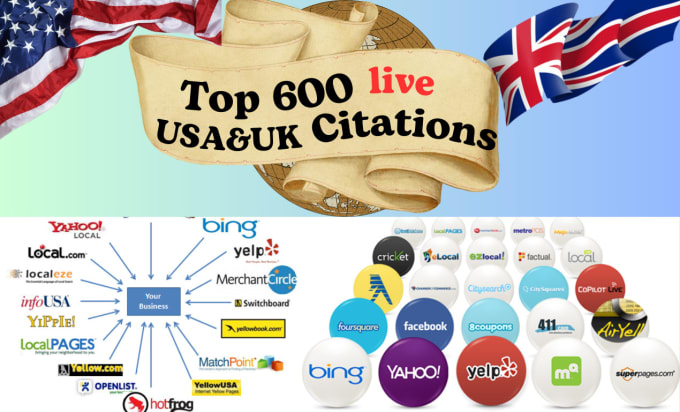 Gig Preview - Do top 600 local citations and directory submissions