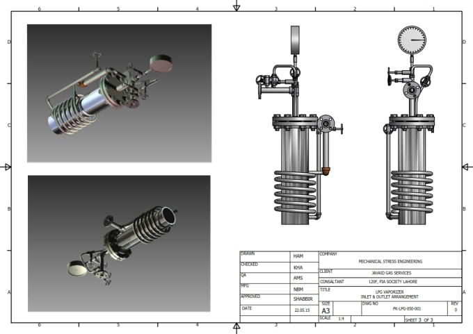 Gig Preview - Create 3d model in solidworks and inventor and rendering