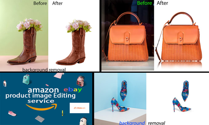 Gig Preview - Do ecommerce product photo background removal