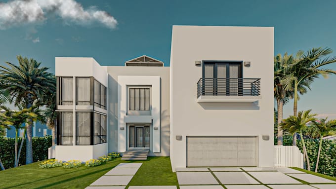 Gig Preview - Create 3d exterior and interior design, high quality rendering