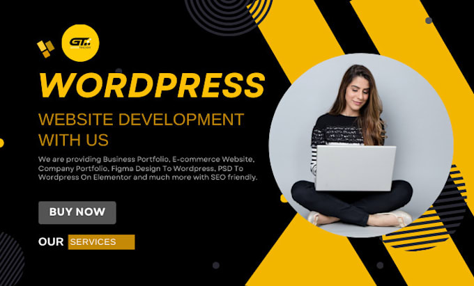 Gig Preview - Create a professional wordpress website for your business