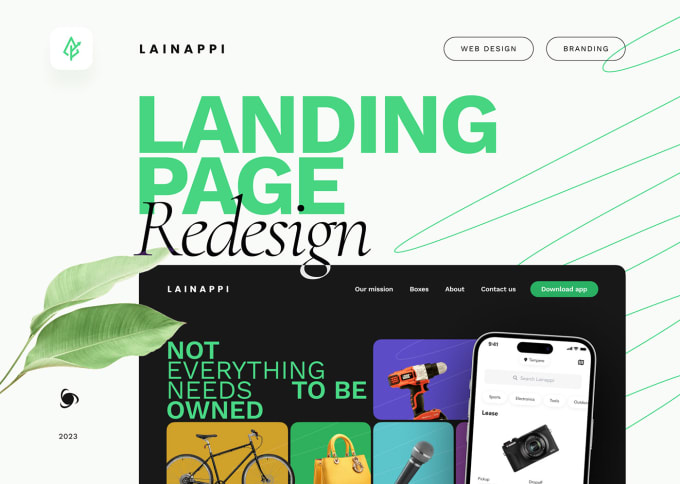 Gig Preview - Design an awesome landing page for you