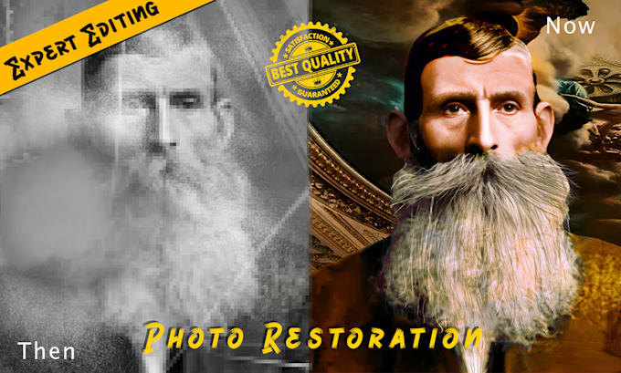 Gig Preview - Restore and colorize your old damaged images