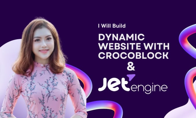 Gig Preview - Build dynamic website by using crocoblock,jet engine,elementor pro