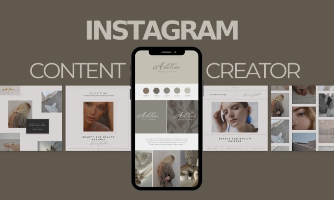 Gig Preview - Be your instagram content creator or instagram manager and virtual assistant