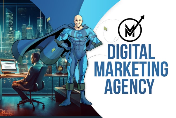 Gig Preview - Our agency will be your digital marketing agency