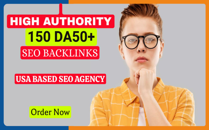 Gig Preview - Do 150 best quality SEO backlink high da authority link building service