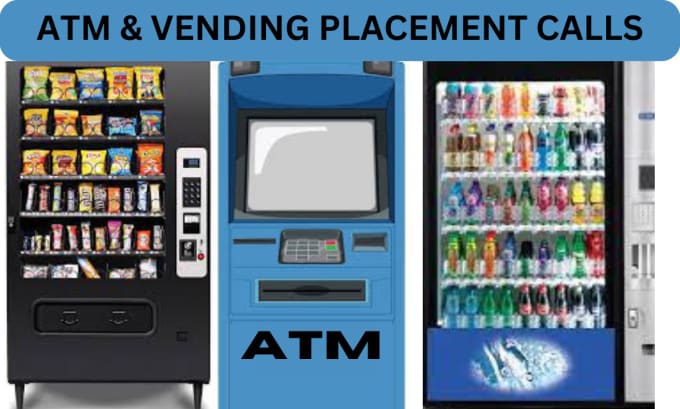 Bestseller - do cold calling for vending and atm placement