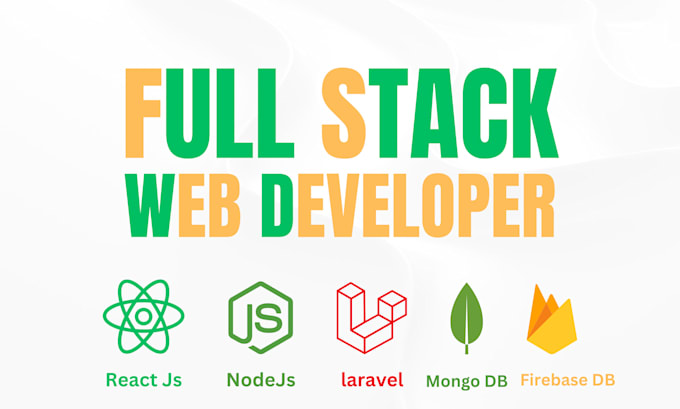 Gig Preview - Be your full stack web developer , create  custom website in react , node js