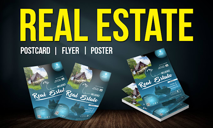 Gig Preview - Design real estate postcard, flyer, and poster for business