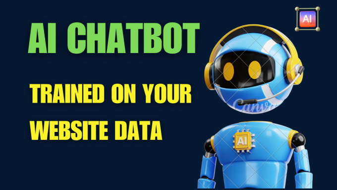 Gig Preview - Create ai chatbot trained on your website data in wordpress, wix, shopify