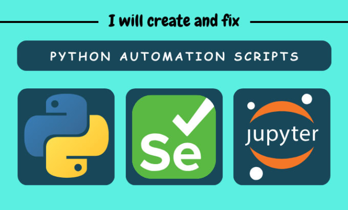 Gig Preview - Create python automation scripts and projects