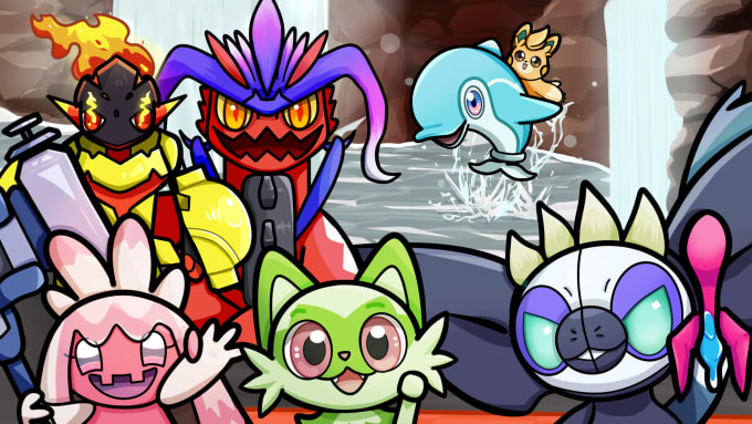 Bestseller - draw your pokemon team