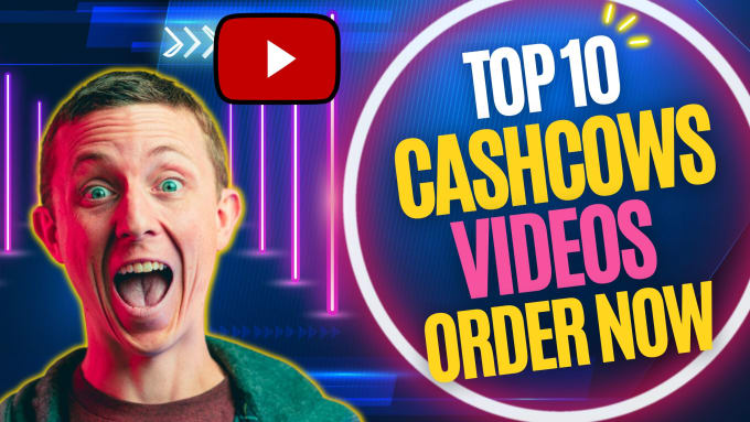 Gig Preview - Make faceless cash cow videos, top 10, luxury, tech, finance, nba video,