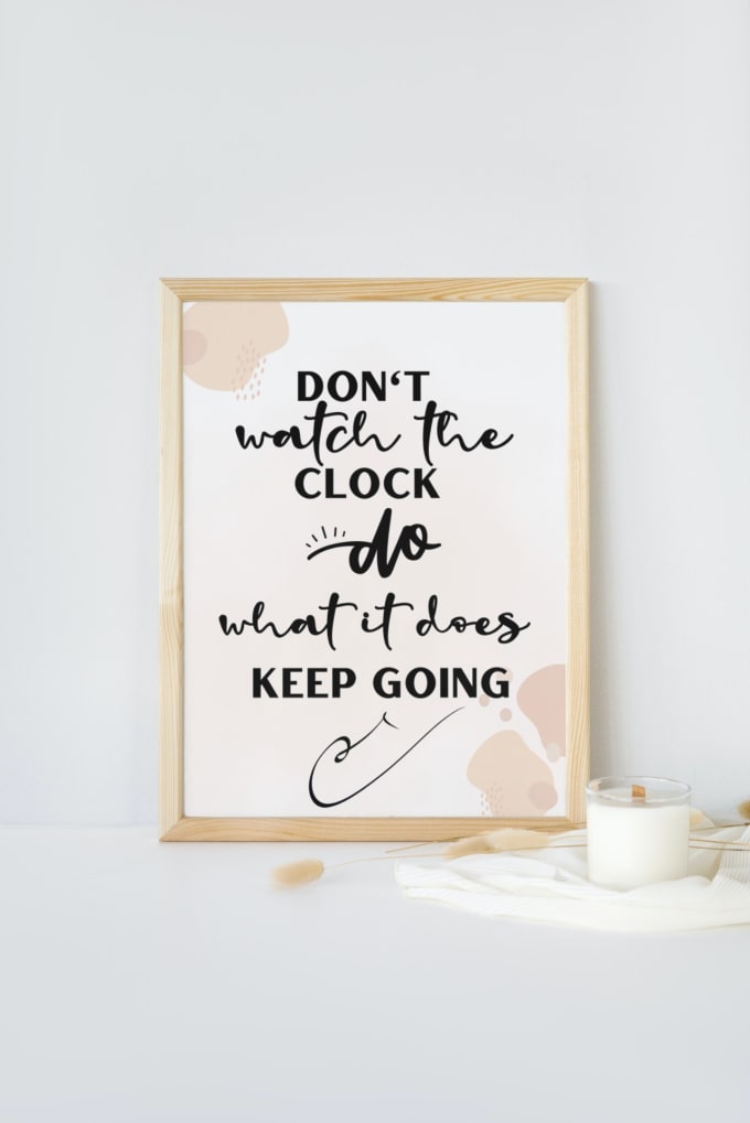 Gig Preview - Give you 100 motivational wall art quotes with unique style