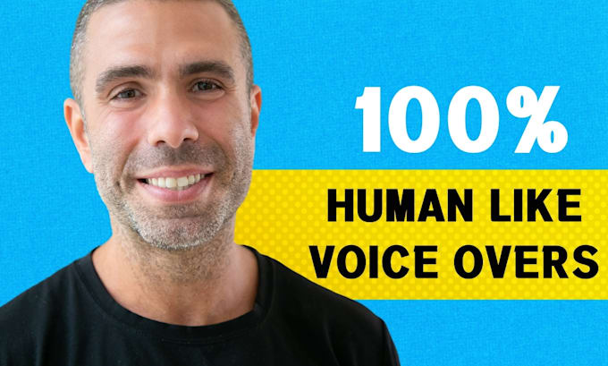 Bestseller - do human like male and female ai voice over