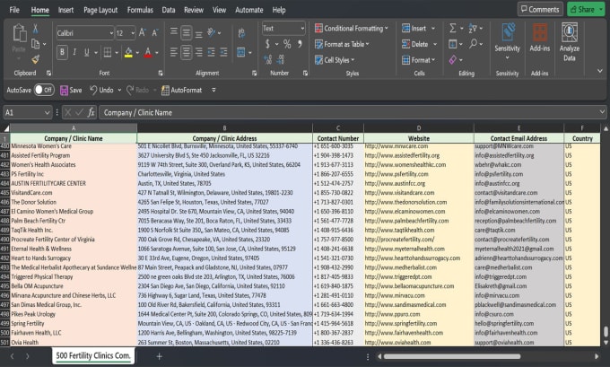 Gig Preview - Do b2b lead generation and website data scraping services for any business