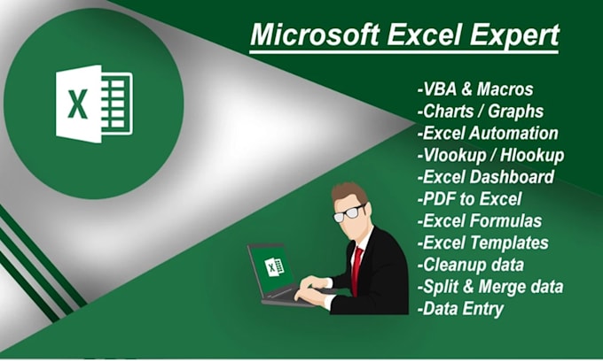 Gig Preview - Create excel google sheet template tracker data cleaning formatting and analysis