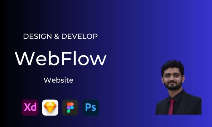 Gig Preview - Convert figma or xd design to webflow website