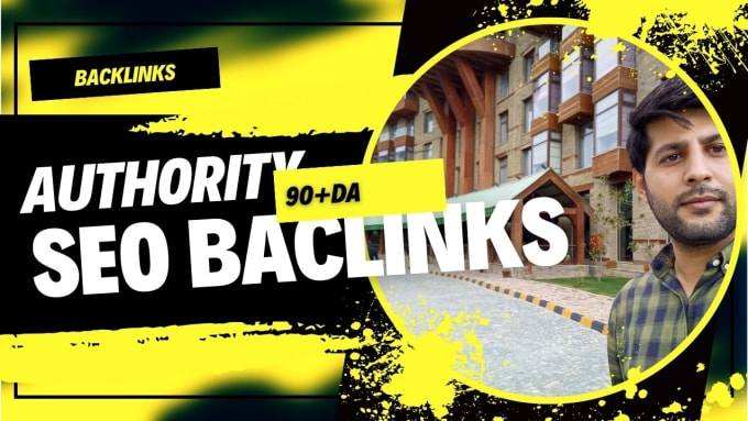 Gig Preview - Provide high authority  da 90 plus  dofollow backlinks