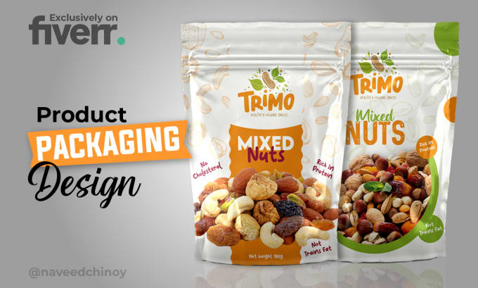 Gig Preview - Create captivating packaging and label designs that sell