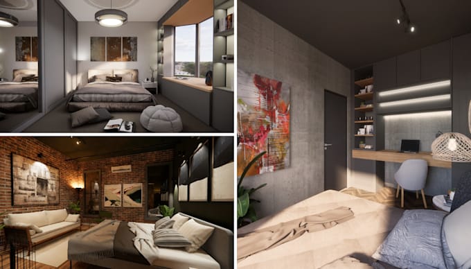 Gig Preview - Design functional bedroom tailored to your needs plus shopping list ikea