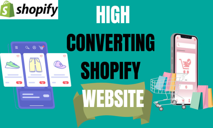 Gig Preview - Build a passive income dropshipping shopify store or shopify website