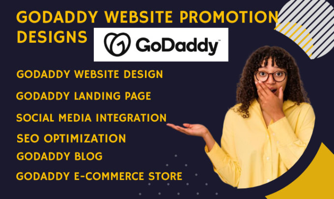 Gig Preview - Design godaddy website godaddy website design godaddy website redesign