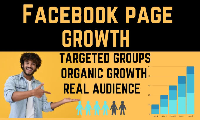 Gig Preview - Organically promote your facebook page for growth