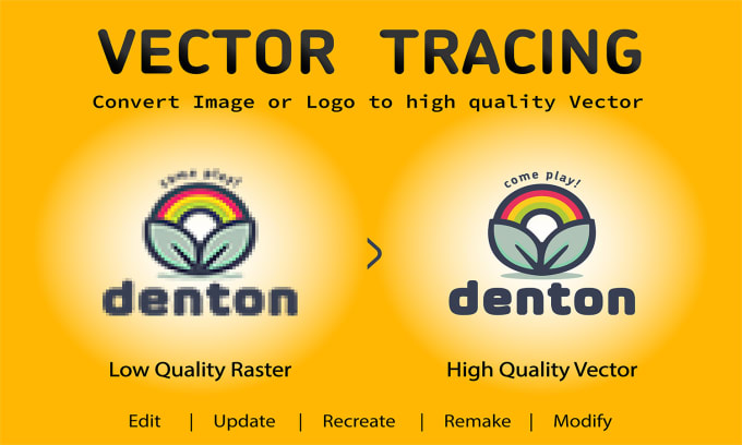 Gig Preview - Vector trace, redesign,  recreate your old logo or image