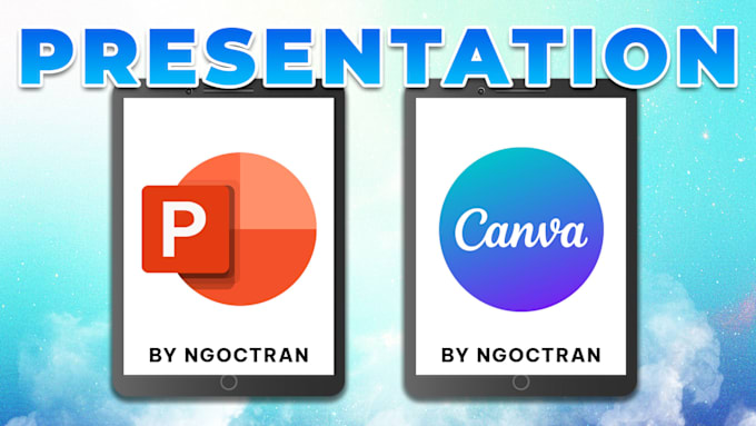 Gig Preview - Design a powerpoint presentation and canva