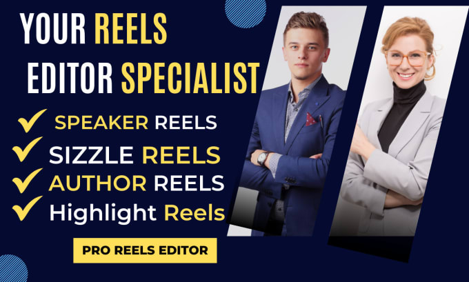 Bestseller - edit  sizzle reels, show reels demo reels and reels editing